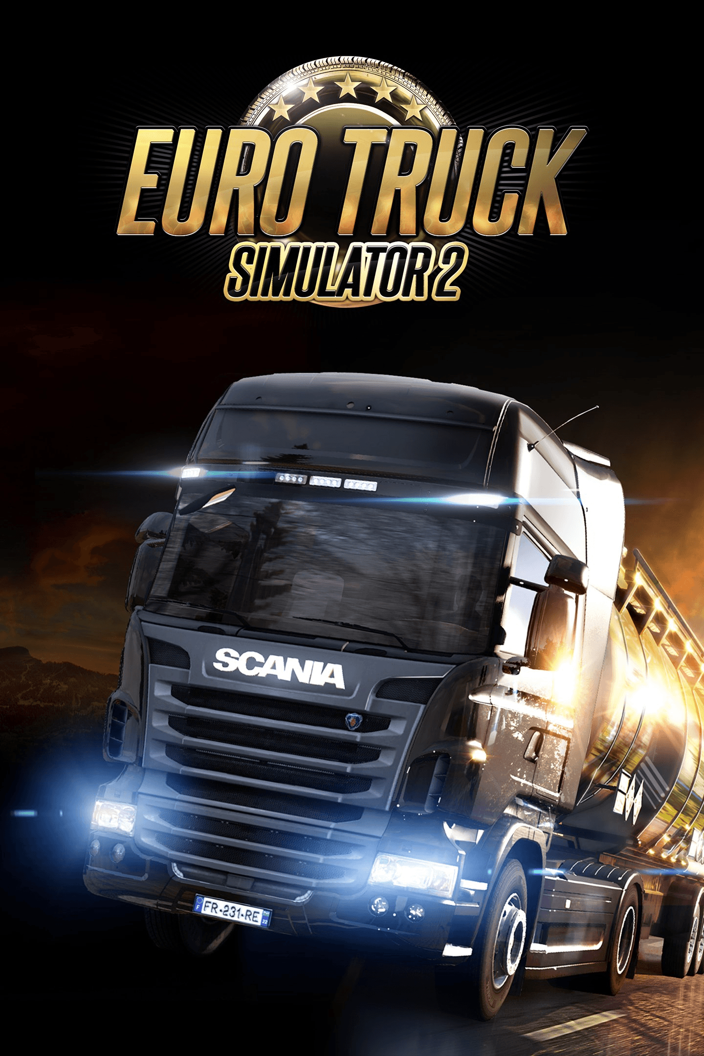 Euro Truck Simulator 2 cover artwork